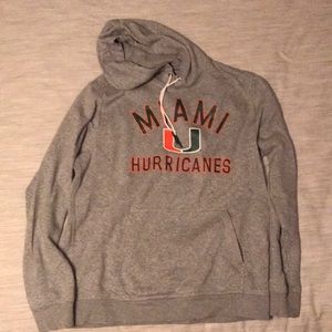 Nike Miami Hurricanes hoodie sweatshirt